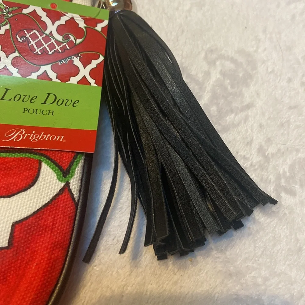 BRIGHTON NWT Love Dove Pouch Purse Cross Body